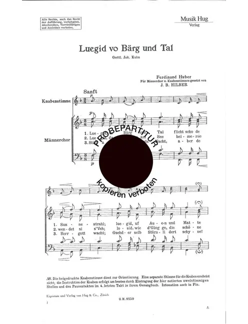 Luegid vo Bärg und Tal